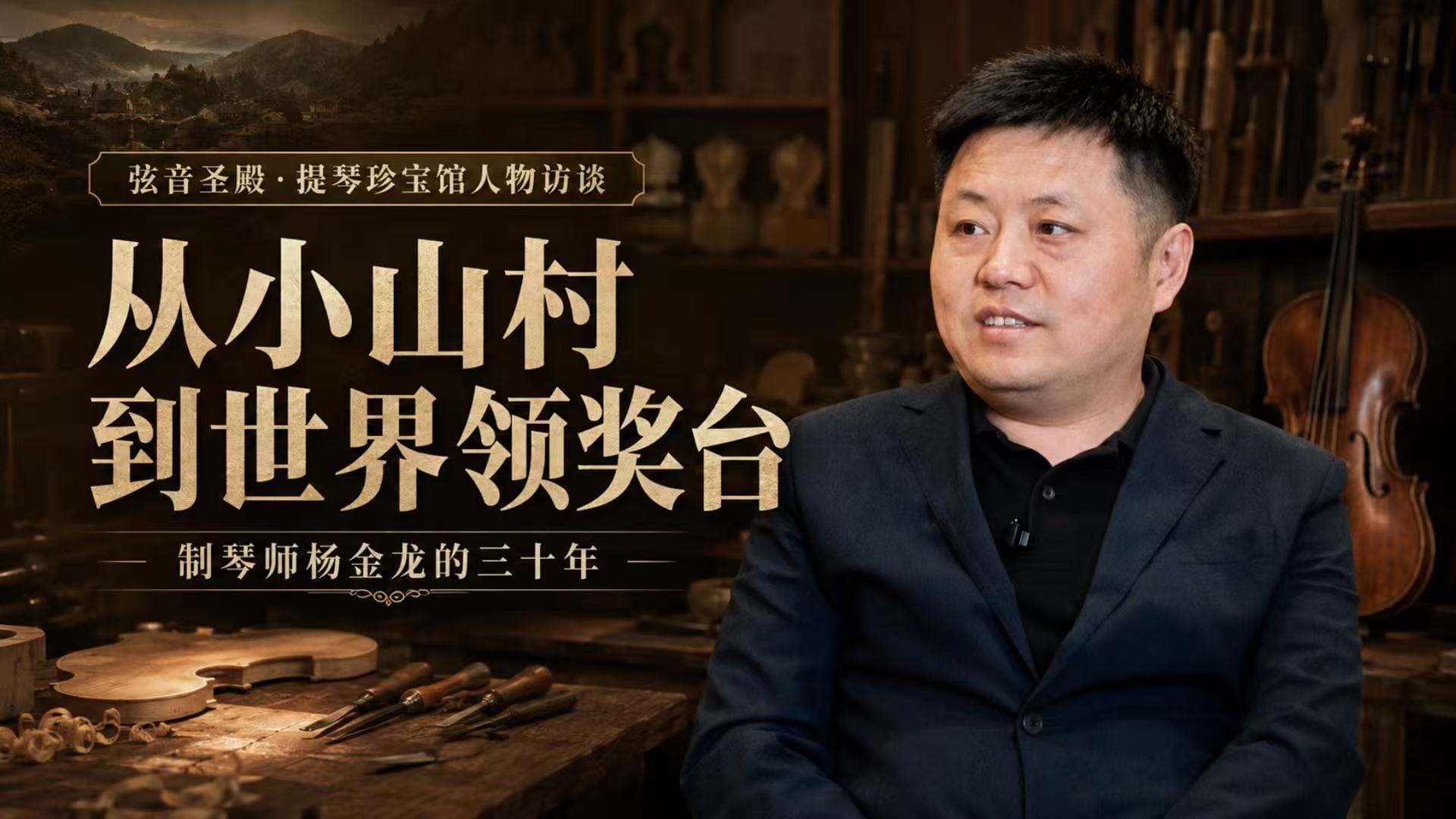 从绥芬河小山村到VSA国际领奖台 对话当代中国实力派提琴制作师杨金龙