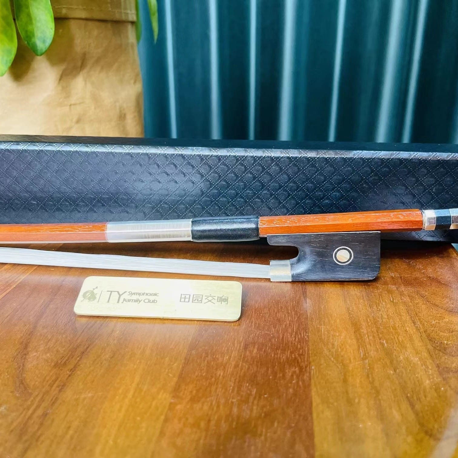 Brazilwood cello practice bow