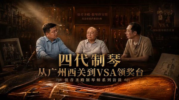 Violin Temple · Violin Temple Treasure Hall First Interview: This episode features Master Liang Zhiling and his son, from a four-generation luthier family.